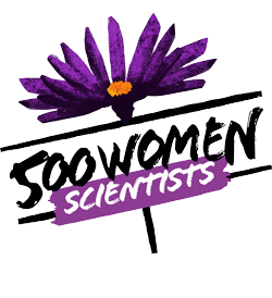 500 women scientists logo