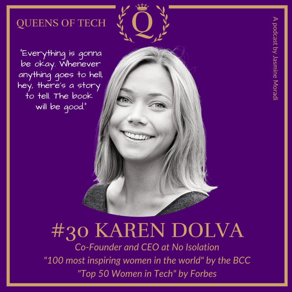 Karen Dolva-No-Isolation-Queens-of-tech-podcast