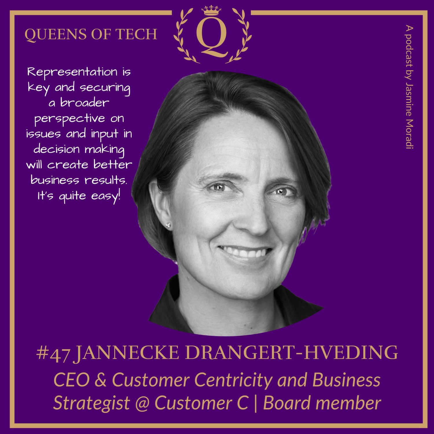 47. Jannecke Drangert-Hveding - CEO & Customer Centricity and Business Strategist at Customer C | Board member