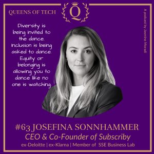 Queens of Tech Josefina Sonnhammer-Queens of Tech